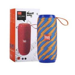 T&G Portable Bluetooth Speaker TG-106 Hands-Free Calls/TF/AUX/FM Orange Blue T&G Portable Bluetooth Speaker TG-106 Hands-Free Calls/TF/AUX/FM Orange Blue